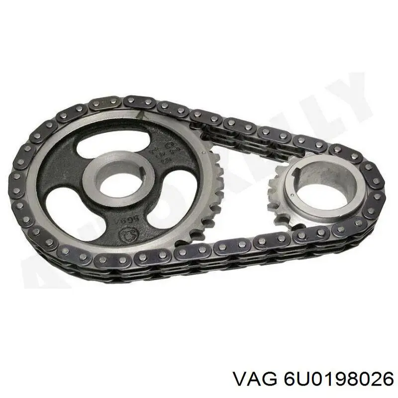 Kit de cadenas de distribución 6U0198026 VAG/Skoda