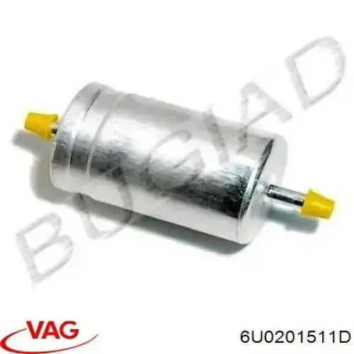 Фильтр тонкой очистки топлива VAG 6U0201511D цена, от 5.42 USD
