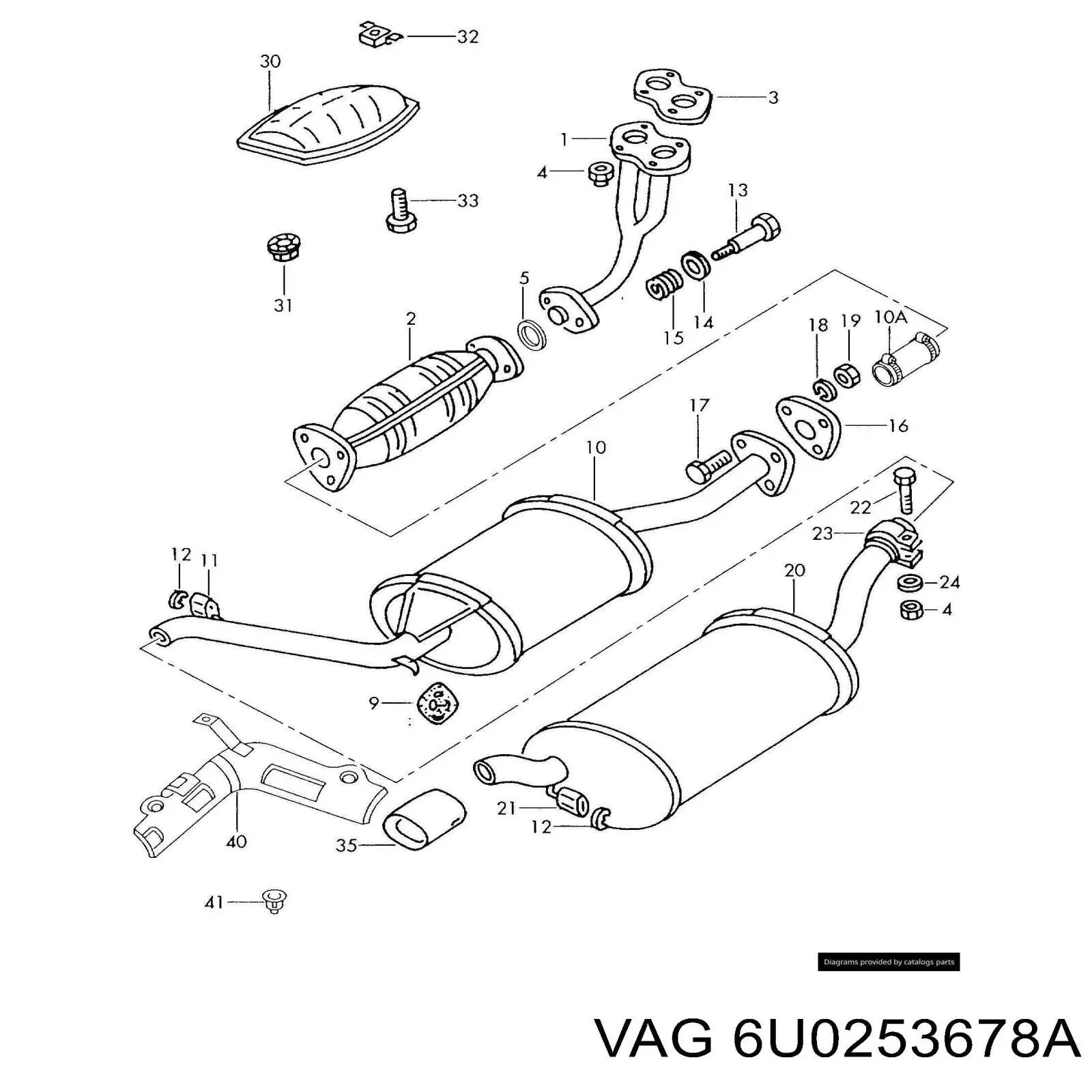 Клиновый ремень VAG 6U0253678A цена, от 2.94 USD