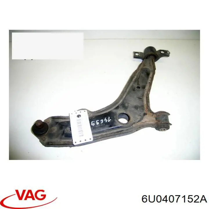 Передний нижний рычаг VAG 6U0407152A