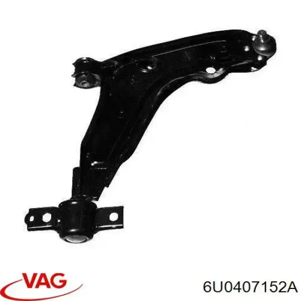 Правый рычаг передней нижней подвески VAG 6U0407152A цена, от 30.30 USD