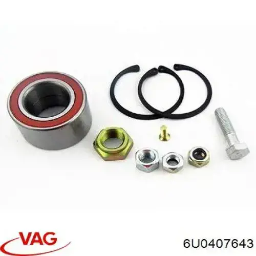 Гайка ступицы передней VAG 6U0407643 цена, от 0.76 USD