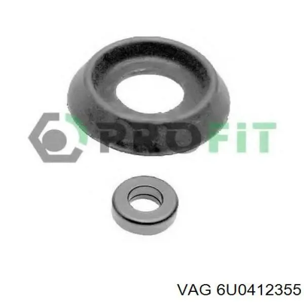 Опора стойки амортизатора переднего VAG 6U0412355 цена, от 3.82 USD