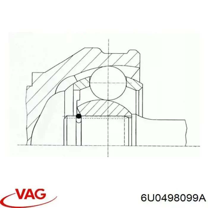 Граната колесная VAG 6U0498099A цена, от 25.22 USD