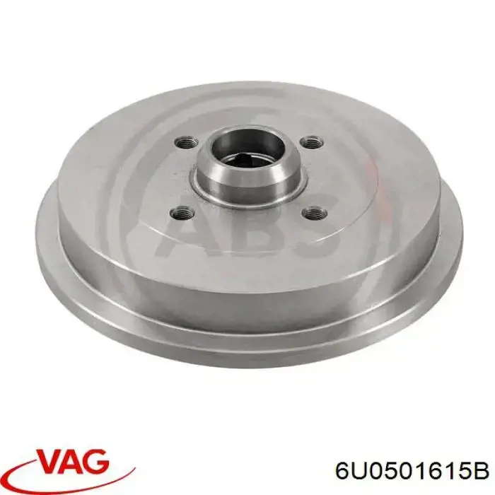 Купить 6U0501615B VAG Тормозной барабан