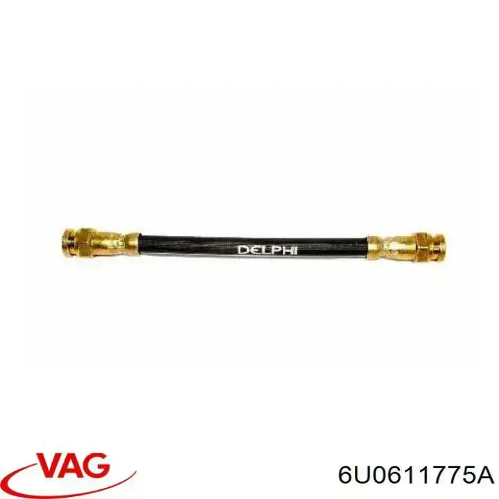 Тормозной шланг задний VAG 6U0611775A цена, от 4.80 USD