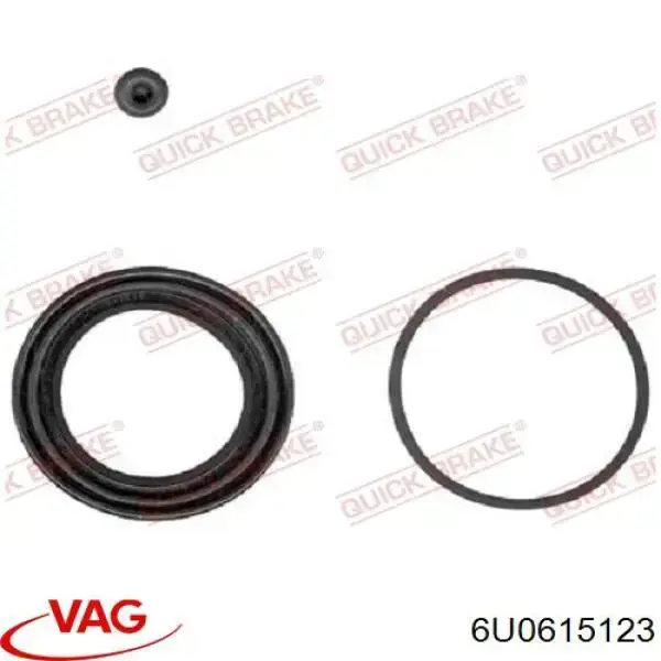 Суппорт тормозной передний левый VAG 6U0615123