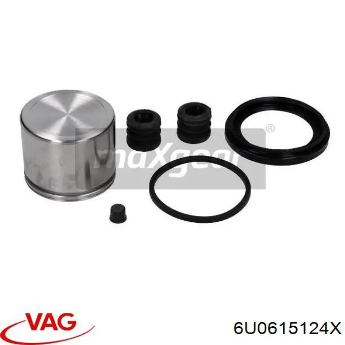 Суппорт тормозной передний правый VAG 6U0615124X