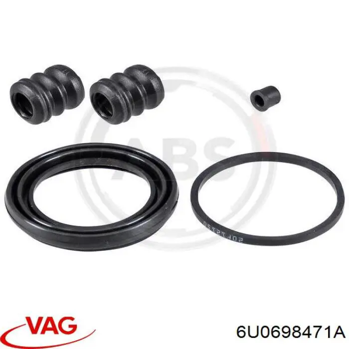 Купить 6U0698471A VAG Ремкомплект переднего суппорта