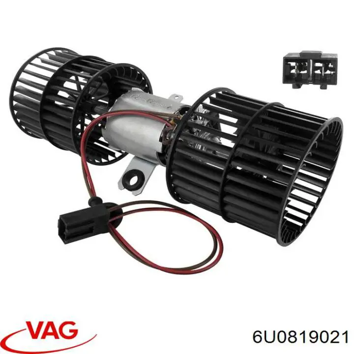 6U0819021 VAG вентилятор печки