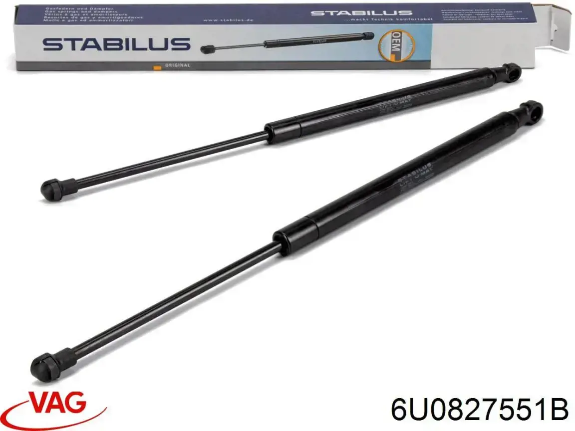 Купить 6U0827551B VAG Амортизатор двери багажника