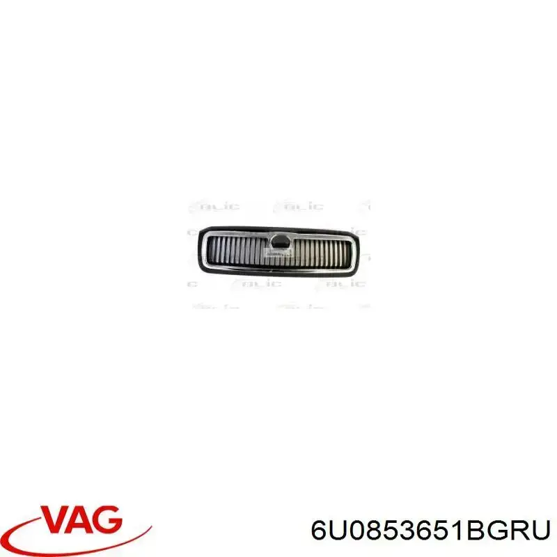 Купить 6U0853651BGRU VAG Решетка радиатора