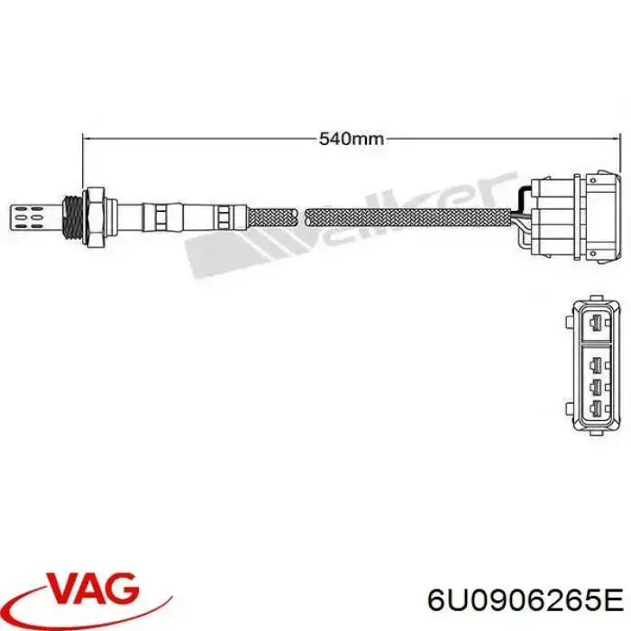 Лямбда зонд 175834 Febi