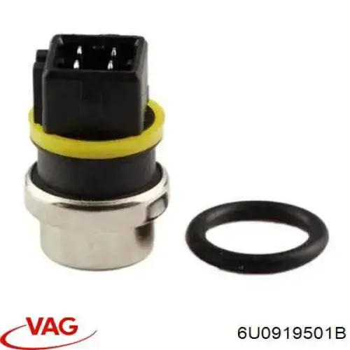 Sensor de temperatura 6U0919501B VAG