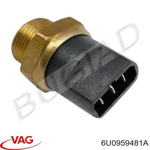 6U0959481A VAG датчик температуры охлаждающей жидкости (включения вентилятора радиатора)