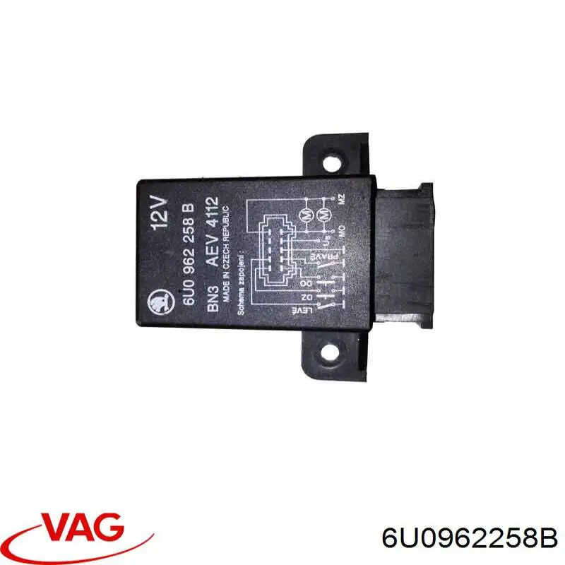 6U0962258C VAG 