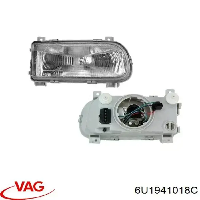 Фара правая Polcar 6911100E