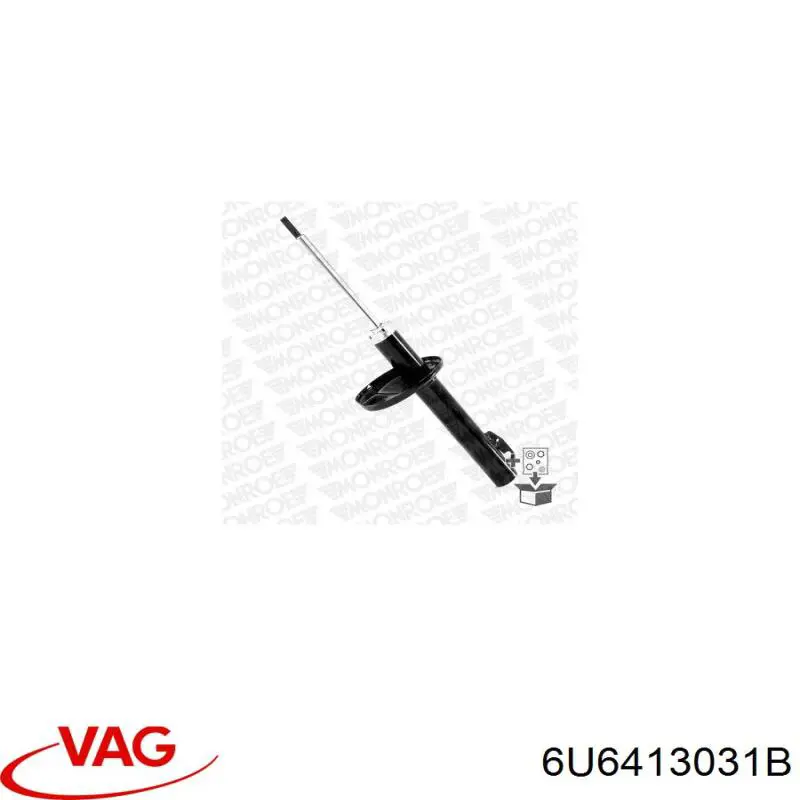 Амортизатор передний 6U6413031B VAG
