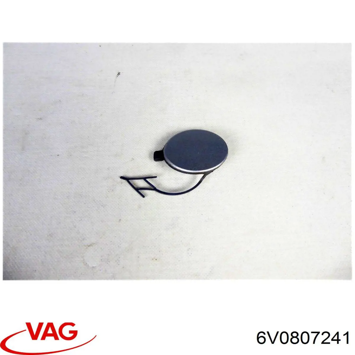 Заглушка буксировочного крюка в передний бампер VAG 6V0807241 цена, от 5.36 USD