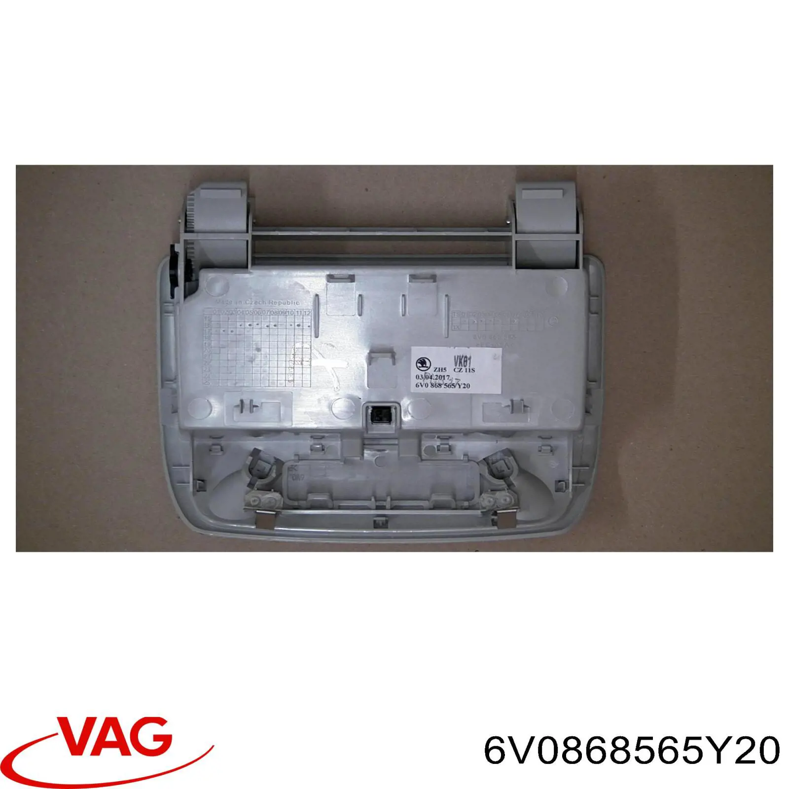 Отсек для очков VAG 6V0868565Y20 цена, от 107.17 USD