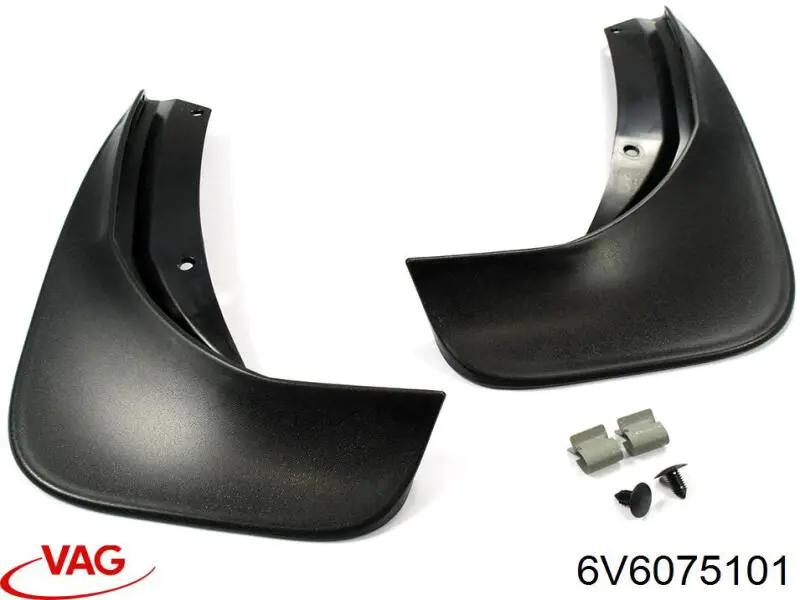 Купить 6V6075101 VAG Задние брызговики