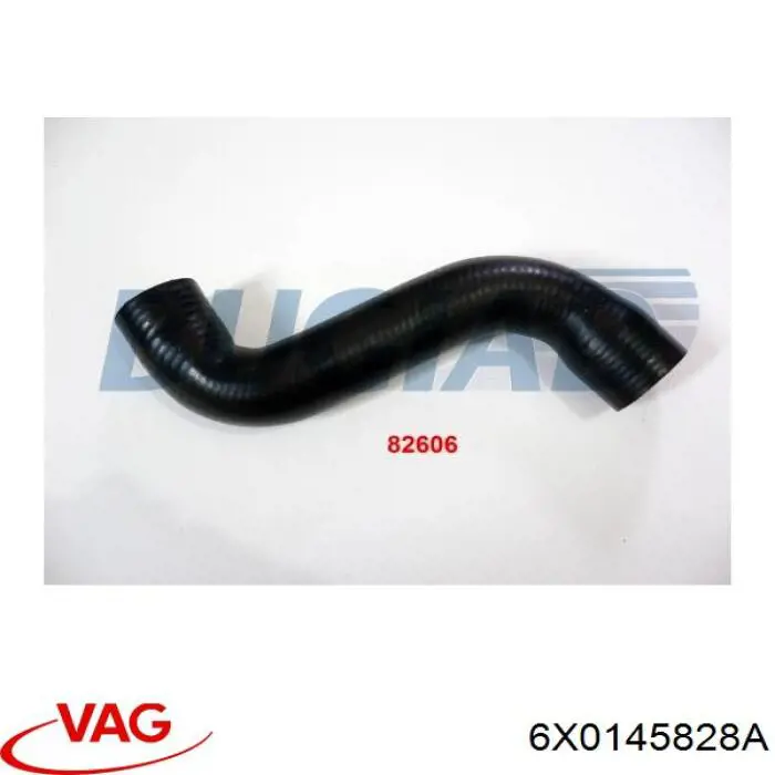 Купить 6X0145828A VAG Патрубок интеркулера