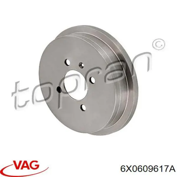 Тормозной барабан 6X0609617A VAG