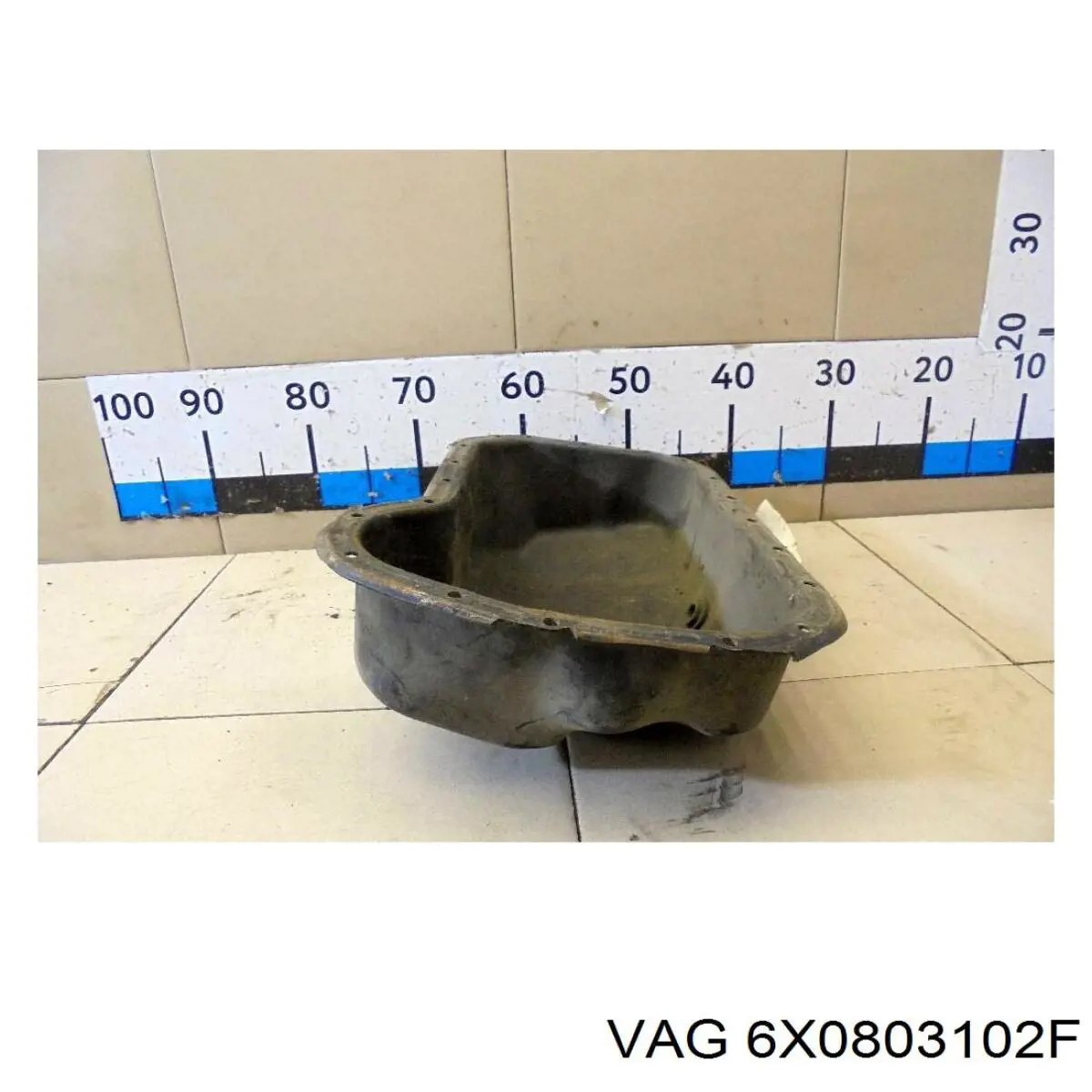Лонжерон рамы передний правый VAG 6X0803102F