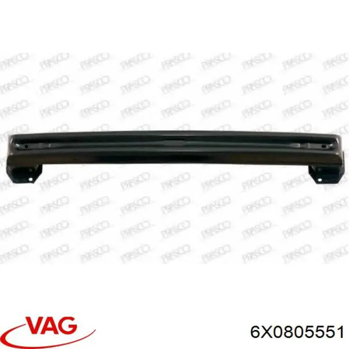 Купить 6X0805551 VAG Буфер бампера переднего