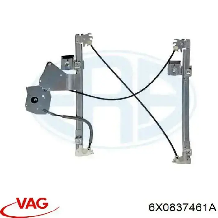 Механизм стеклоподъемника водительской двери VAG 6X0837461A цена, от 28.46 USD