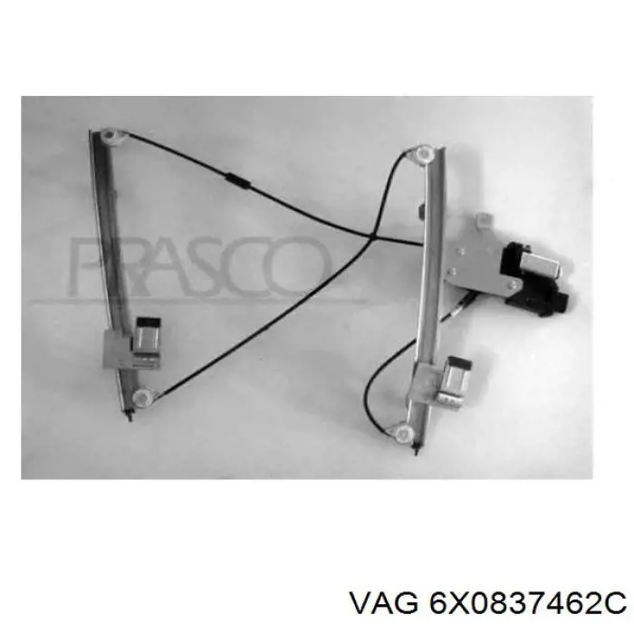 Стеклоподъемник передней правой двери VAG 6X0837462C цена, от 28.59 USD
