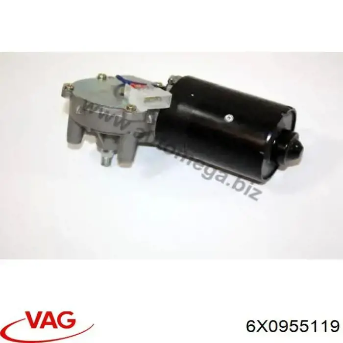 Купить 6X0955119 VAG Мотор стеклоочестителя