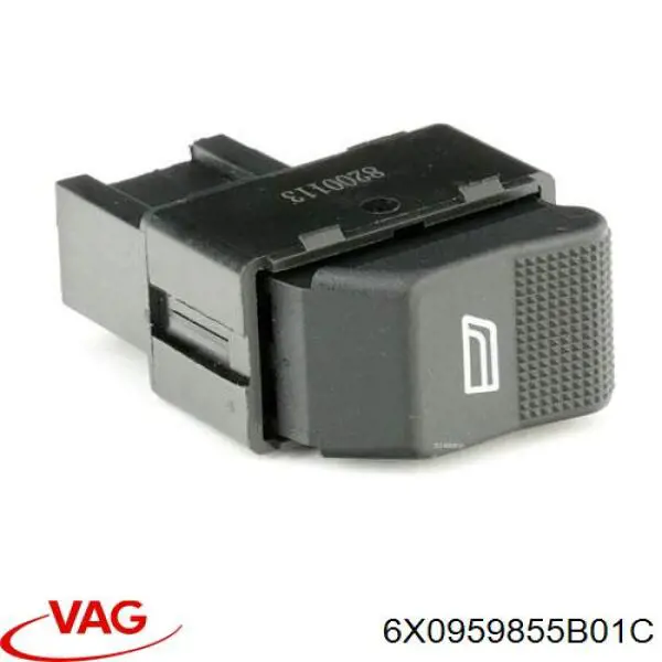 6X0959855B01C VAG кнопка включения мотора стеклоподъемника передняя правая