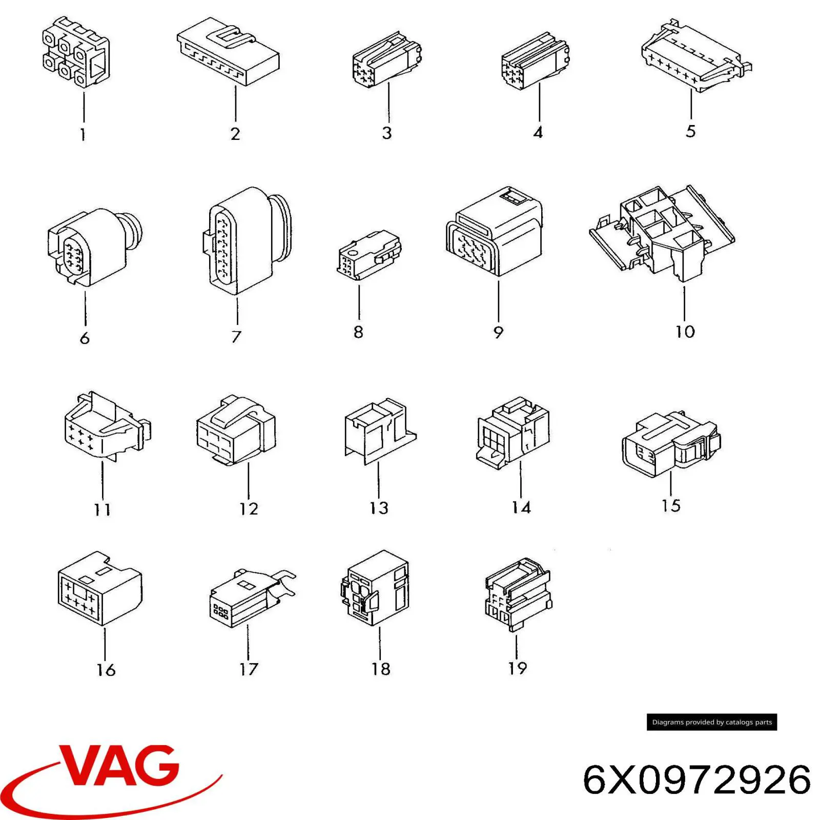  VAG 6X0972926