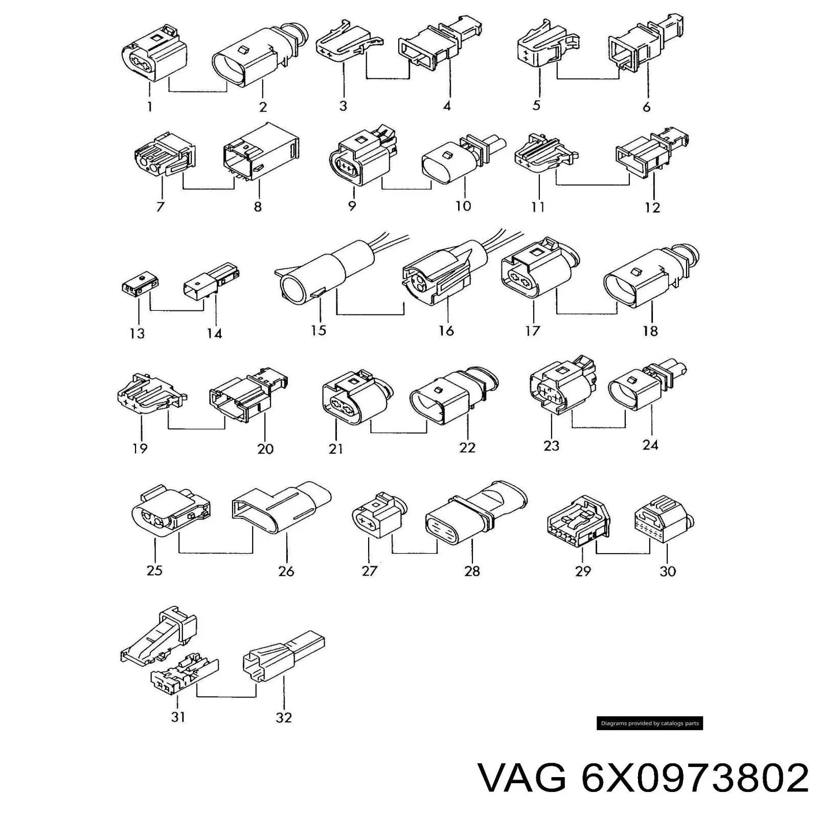 Купить 6X0973802 VAG 
