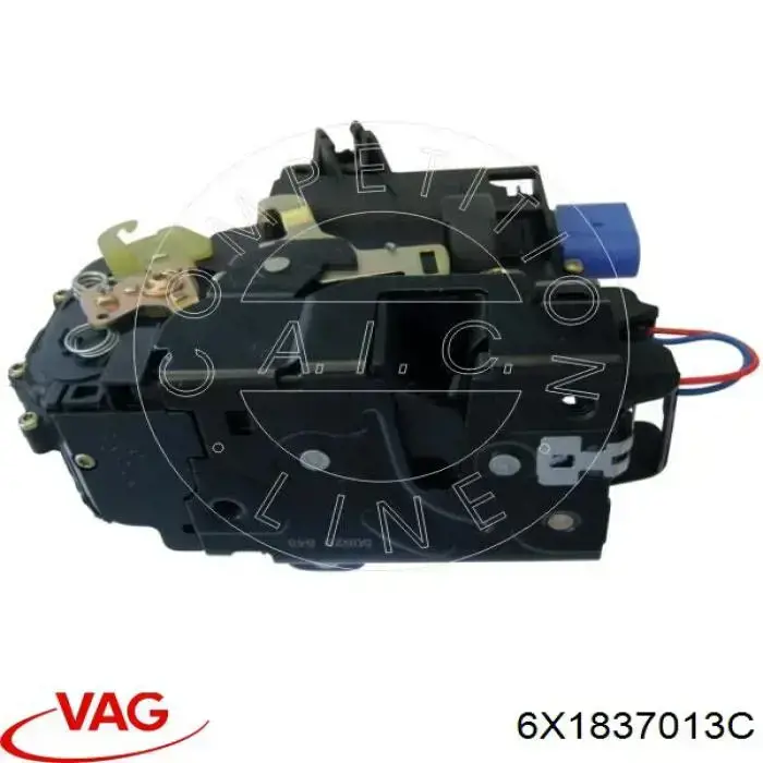 Замок водительской двери 6X1837013C VAG