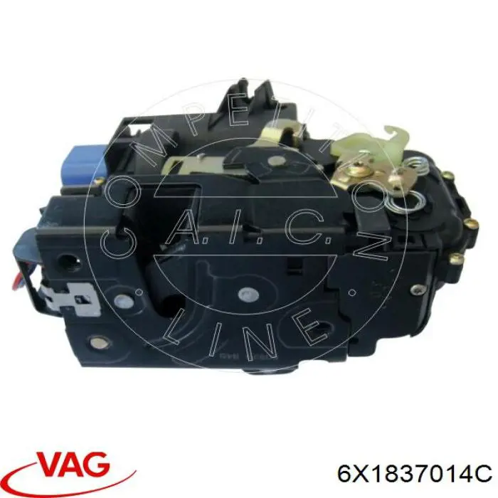 Купить 6X1837014C VAG Замок передней правой двери