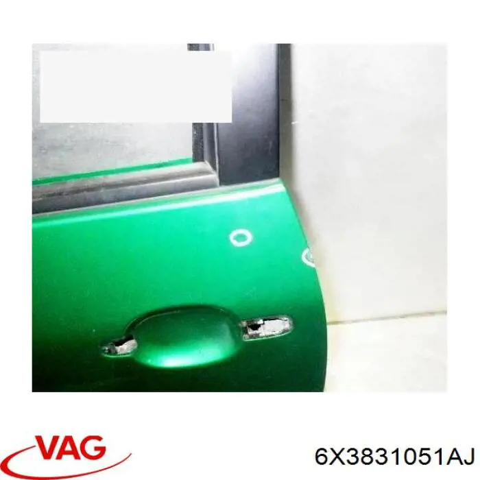Передняя левая дверь VAG 6X3831051AJ цена, от 532.18 USD