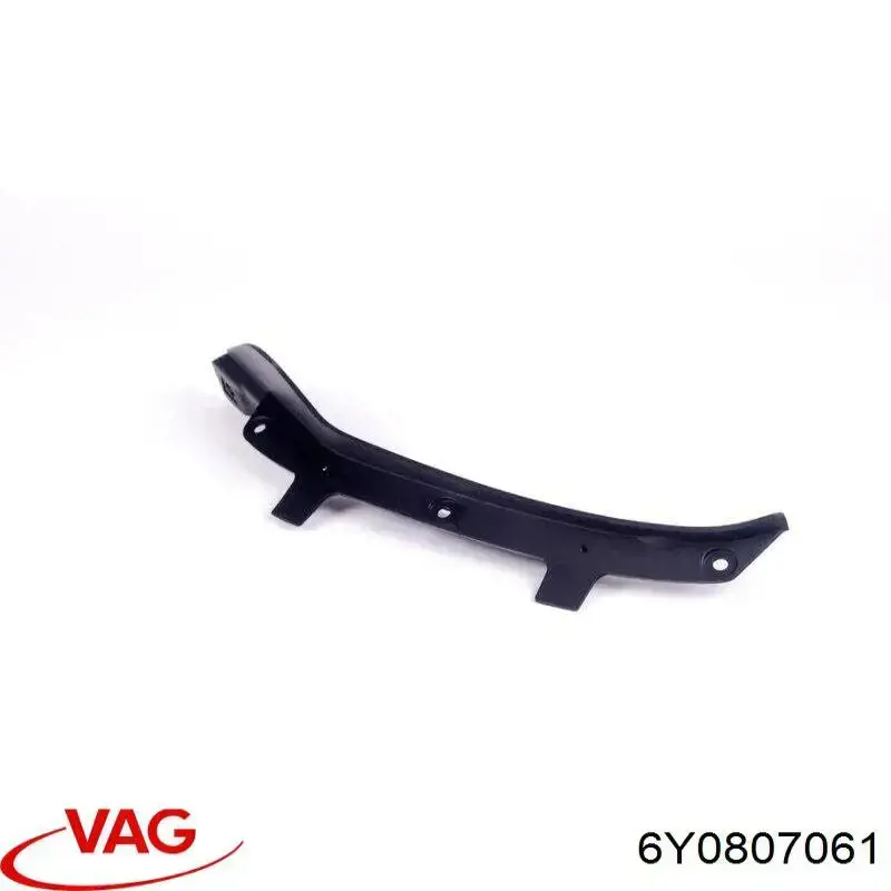Спойлер переднего бампера 6Y0807061 VAG