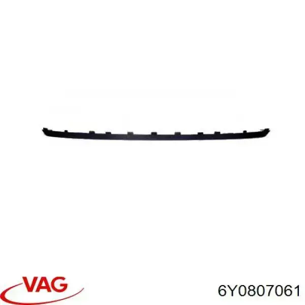 6Y0807061 VAG Губа переднего бампера