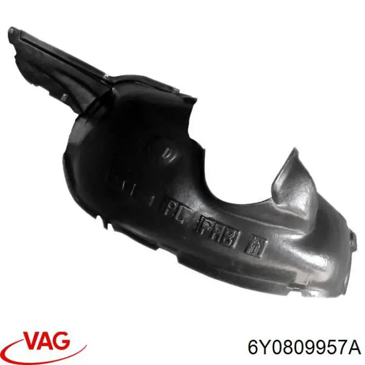 Подкрылок крыла переднего левый VAG 6Y0809957A цена, от 14.06 USD