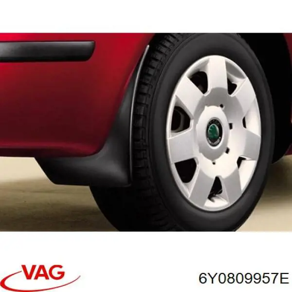 Подкрылок крыла переднего левый VAG 6Y0809957E цена, от 13.64 USD