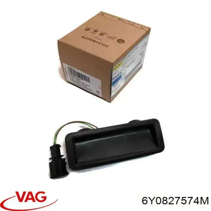 Ручка крышки багажника (двери 3/5-й задней) наружная 6Y0827574M VAG