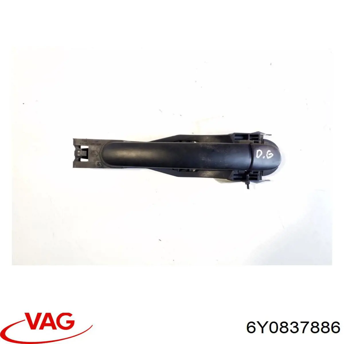 Купить 6Y0837886 VAG Держатель наружной ручки двери задней правой