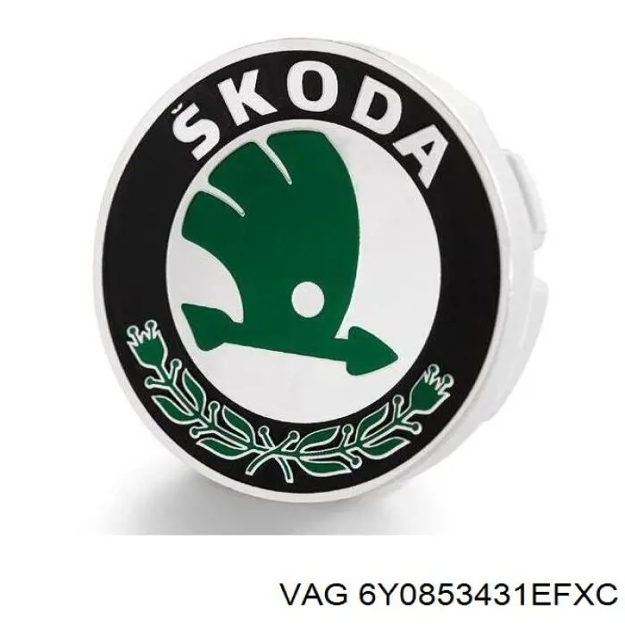 6Y0853431EFXC VAG Эмблема на переднее крыло