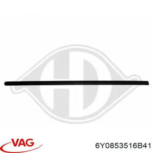 Молдинг двери передней правой VAG 6Y0853516B41 цена, от 8.65 USD