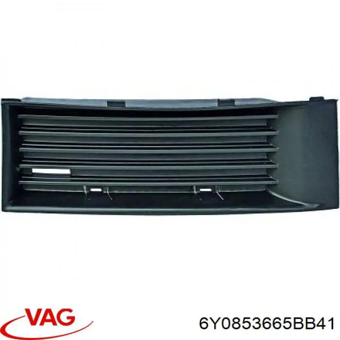 Купить 6Y0853665BB41 VAG Решетка бампера переднего левая