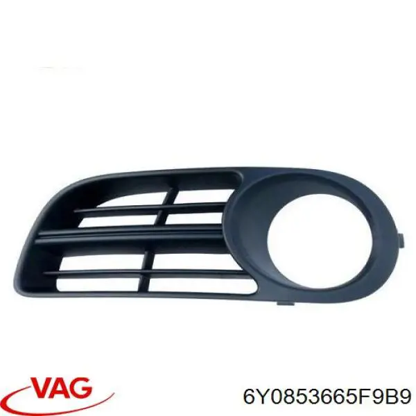 3085306656Y0F VAG Заглушка противотуманок, левая