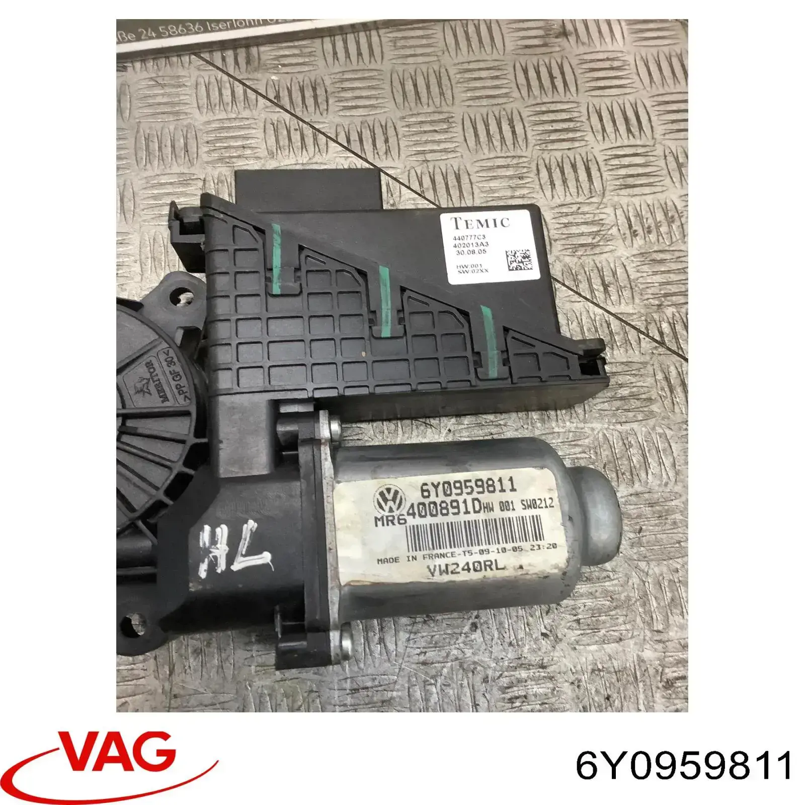 Моторчик стеклоподъемника двери задней, левой VAG 6Y0959811SK4 цена, от 72.43 USD