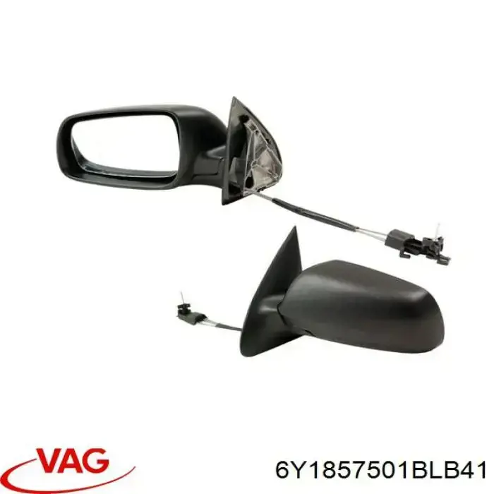 Купить 6Y1857501BLB41 VAG Наружное зеркало левое